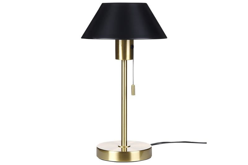 Filfla Bordslampa 37 cm E27 - Mässing/Svart - Belysning & el - Inomhusbelysning & lampor - Sänglampor & nattduksbordslampa - Sänglampa bord