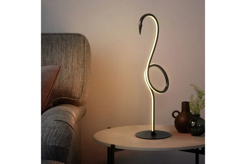 Flamingo Elstead Lighting Bordslampa - Black - Belysning & el - Inomhusbelysning & lampor - Sänglampor & nattduksbordslampa - Sänglampa bord