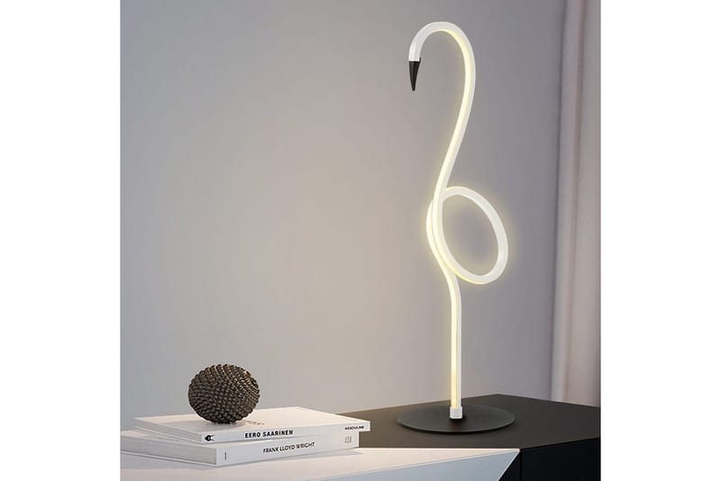 Flamingo Elstead Lighting Bordslampa - White - Belysning & el - Inomhusbelysning & lampor - Sänglampor & nattduksbordslampa - Sänglampa bord
