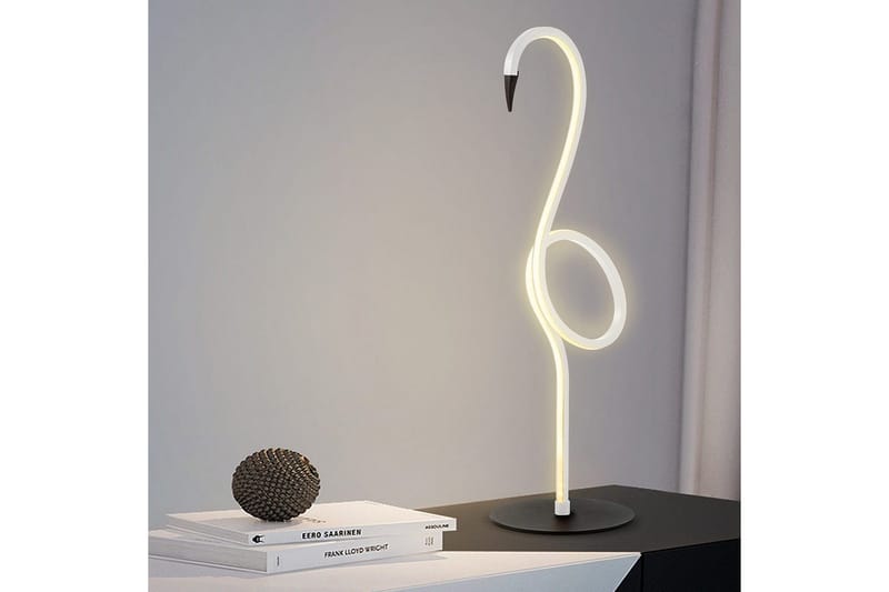 Flamingo Elstead Lighting Bordslampa - White - Belysning & el - Inomhusbelysning & lampor - Sänglampor & nattduksbordslampa - Sänglampa bord
