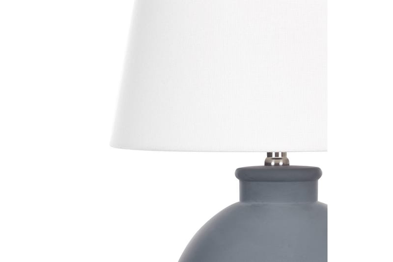 Gyaros Bordslampa 55 cm E27 - Grå/Vit - Belysning & el - Inomhusbelysning & lampor - Sänglampor & nattduksbordslampa - Sänglampa bord