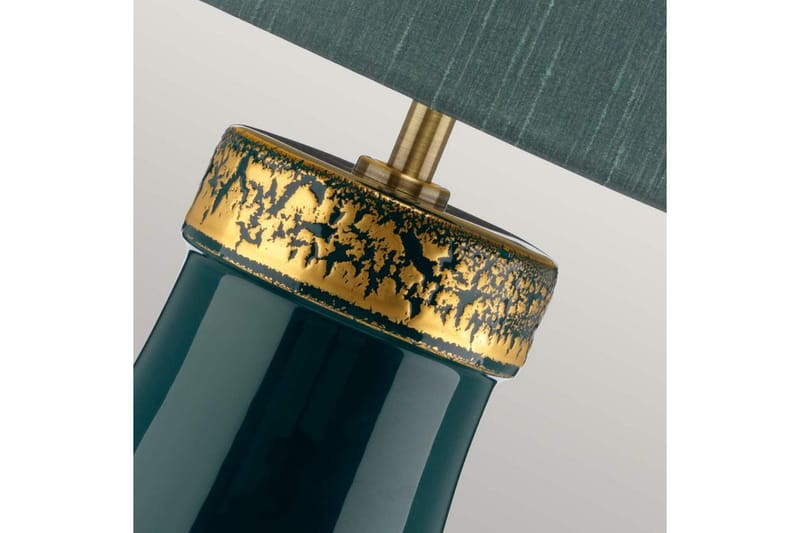 Havering Quintiesse Bordslampa - Turquoise||Brass - Belysning & el - Inomhusbelysning & lampor - Sänglampor & nattduksbordslampa - Sänglampa bord