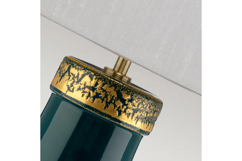 Havering Quintiesse Bordslampa - Turquoise||Brass - Belysning & el - Inomhusbelysning & lampor - Sänglampor & nattduksbordslampa - Sänglampa bord