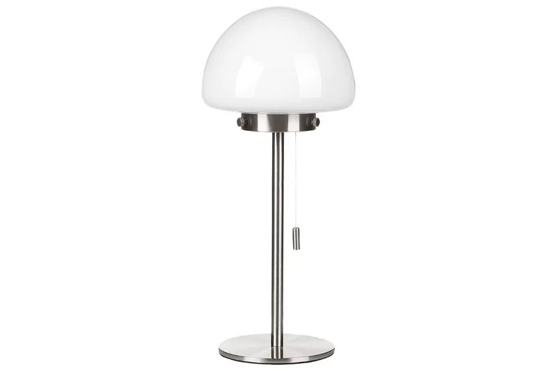 Icaria Bordslampa 39 cm E27, Silver/Vit