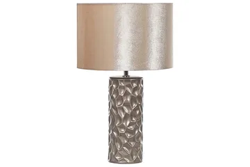 Kamla Bordslampa 50 cm E27 - Grå/Beige - Belysning & el - Inomhusbelysning & lampor - Sänglampor & nattduksbordslampa - Sänglampa bord