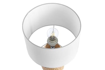 Koronis Bordslampa 43 cm E27 - Beige/Vit - Belysning & el - Inomhusbelysning & lampor - Sänglampor & nattduksbordslampa - Sänglampa bord