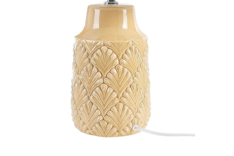 Koronis Bordslampa 43 cm E27 - Beige/Vit - Belysning & el - Inomhusbelysning & lampor - Sänglampor & nattduksbordslampa - Sänglampa bord