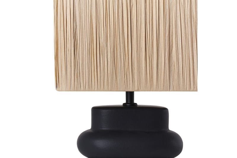 Kulsa Bordslampa 42 cm E27 - Svart/Natur - Belysning & el - Inomhusbelysning & lampor - Sänglampor & nattduksbordslampa - Sänglampa bord