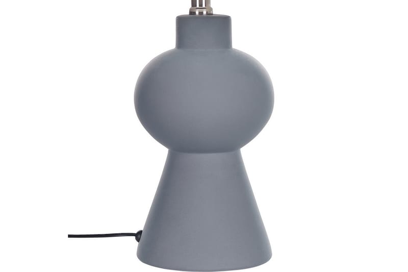 Lemiros Bordslampa 48 cm E27 - Grå/Vit - Belysning & el - Inomhusbelysning & lampor - Sänglampor & nattduksbordslampa - Sänglampa bord