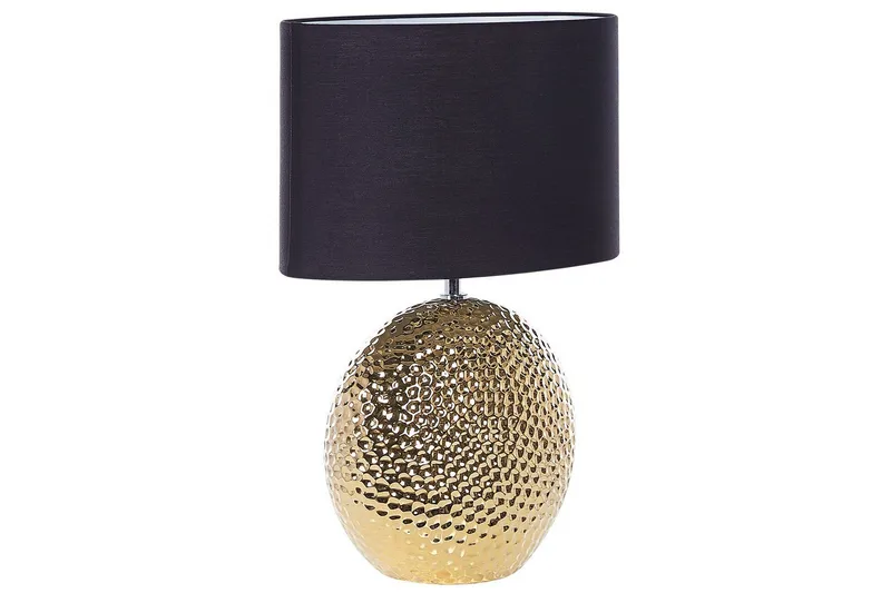 Libbelo Bordslampa 51 cm E27 - Guld/Svart - Belysning & el - Inomhusbelysning & lampor - Sänglampor & nattduksbordslampa - Sänglampa bord