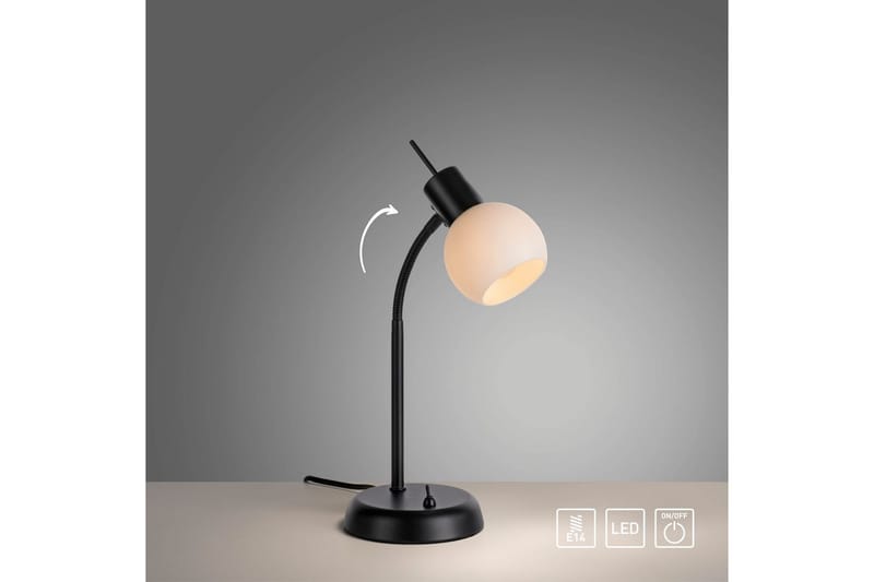 Loki Just Light Bordslampa - Black - Belysning & el - Inomhusbelysning & lampor - Sänglampor & nattduksbordslampa - Sänglampa bord