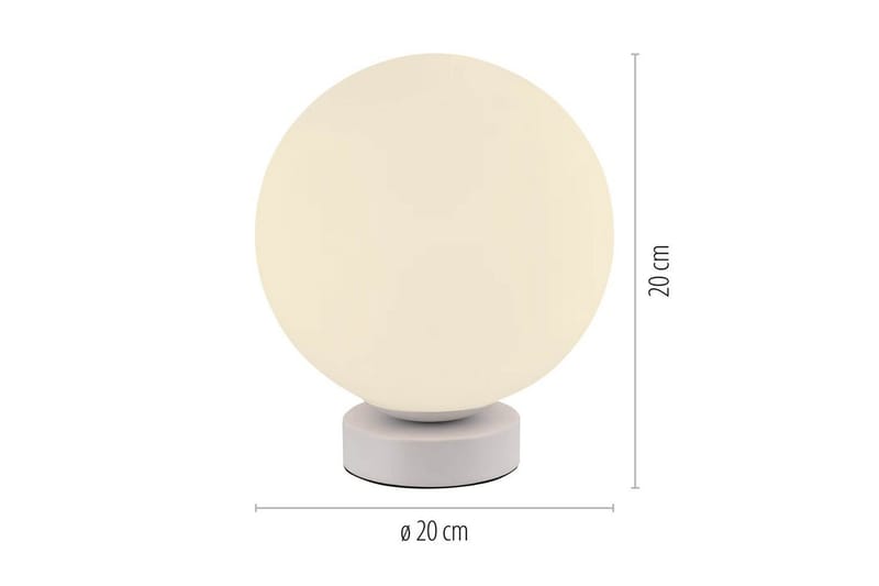 Lolasmart Bolo Just Light Bordslampa - White - Belysning & el - Inomhusbelysning & lampor - Sänglampor & nattduksbordslampa - Sänglampa bord