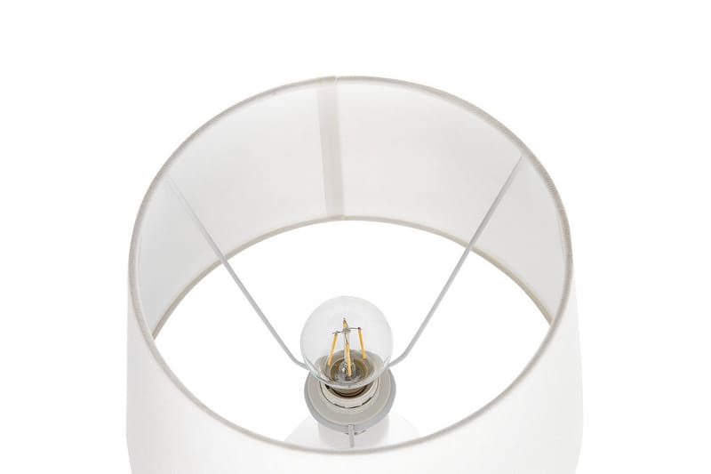 Lombre Bordslampa 53 cm E27 - Vit - Belysning & el - Inomhusbelysning & lampor - Sänglampor & nattduksbordslampa - Sänglampa bord