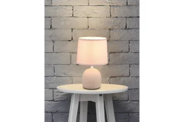 Malu Bordslampa E14 beige - Beige - Belysning & el - Inomhusbelysning & lampor - Sänglampor & nattduksbordslampa - Sänglampa bord