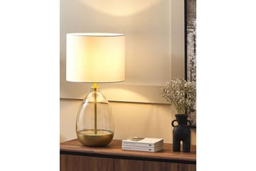 Mariab Bordslampa 63 cm E27 - Vit - Belysning & el - Inomhusbelysning & lampor - Sänglampor & nattduksbordslampa - Sänglampa bord