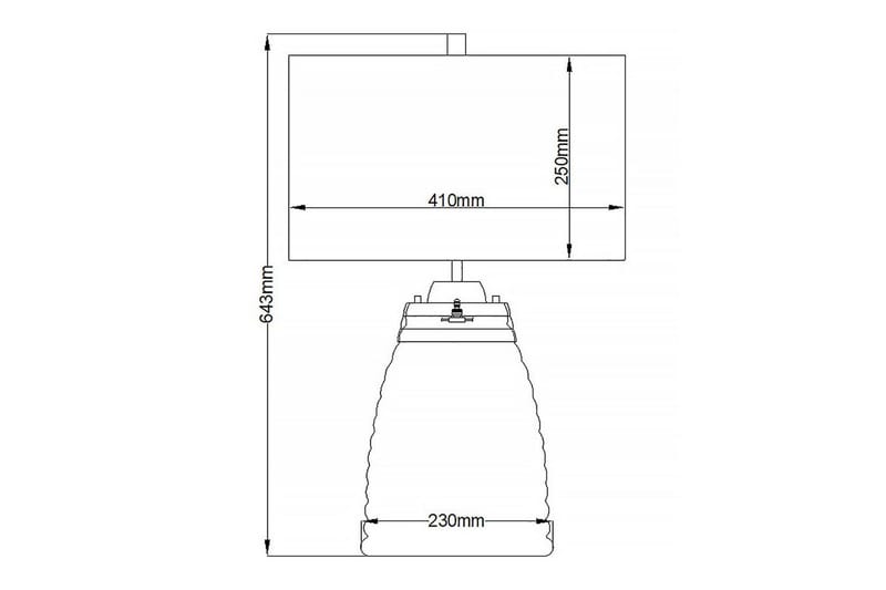 Milne Quintiesse Bordslampa - Silver - Belysning & el - Inomhusbelysning & lampor - Sänglampor & nattduksbordslampa - Sänglampa bord