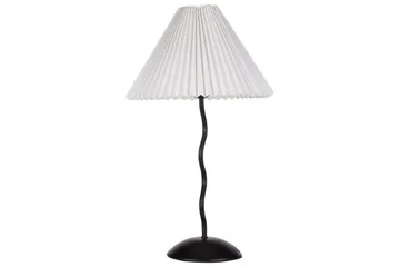 Montecristo Bordslampa 49 cm E27 - Svart/Vit - Belysning & el - Inomhusbelysning & lampor - Sänglampor & nattduksbordslampa - Sänglampa bord