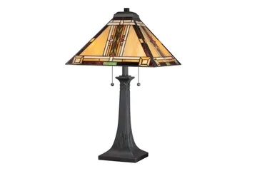 Navajo Quoizel Bordslampa - Bronze - Belysning & el - Inomhusbelysning & lampor - Sänglampor & nattduksbordslampa - Sänglampa bord