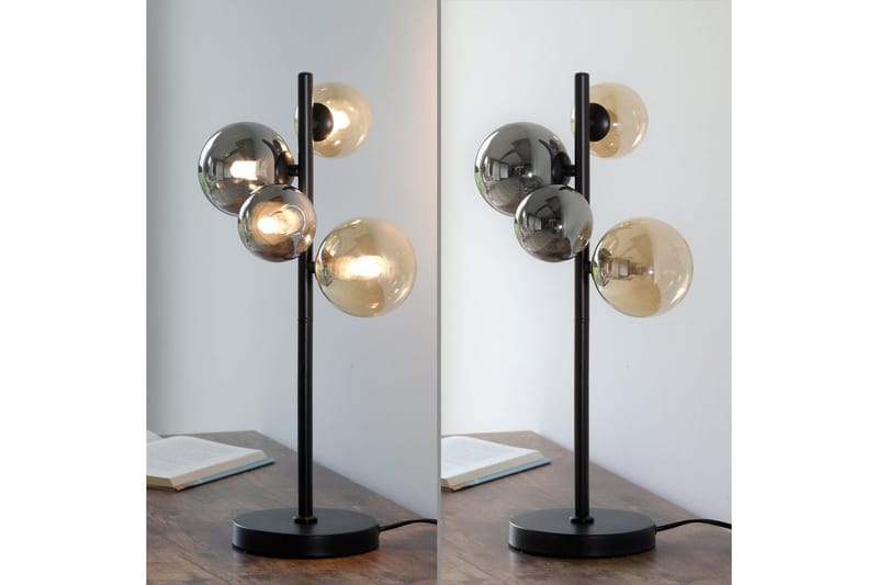 Popsicle Paul Neuhaus Bordslampa - Black - Belysning & el - Inomhusbelysning & lampor - Sänglampor & nattduksbordslampa - Sänglampa bord