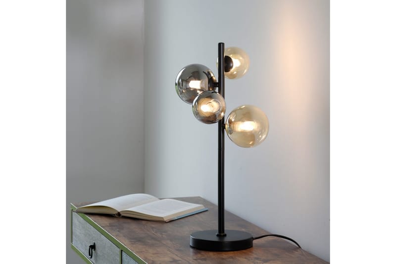 Popsicle Paul Neuhaus Bordslampa - Black - Belysning & el - Inomhusbelysning & lampor - Sänglampor & nattduksbordslampa - Sänglampa bord