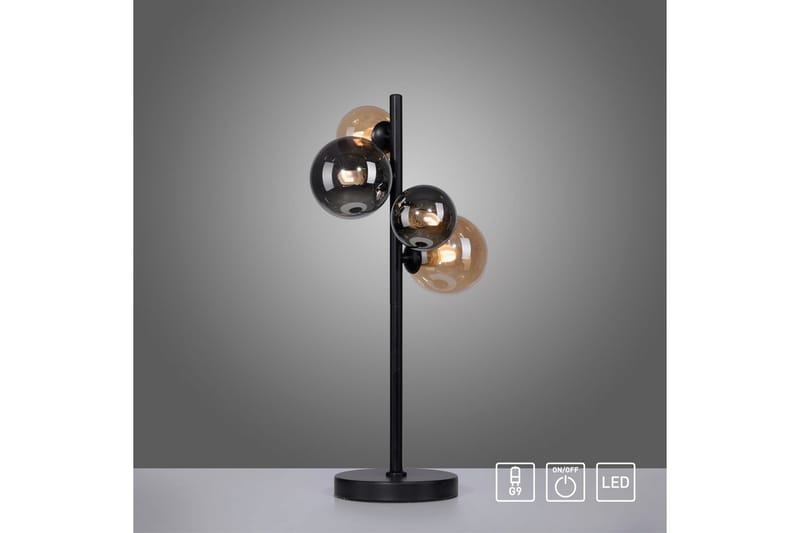 Popsicle Paul Neuhaus Bordslampa - Black - Belysning & el - Inomhusbelysning & lampor - Sänglampor & nattduksbordslampa - Sänglampa bord