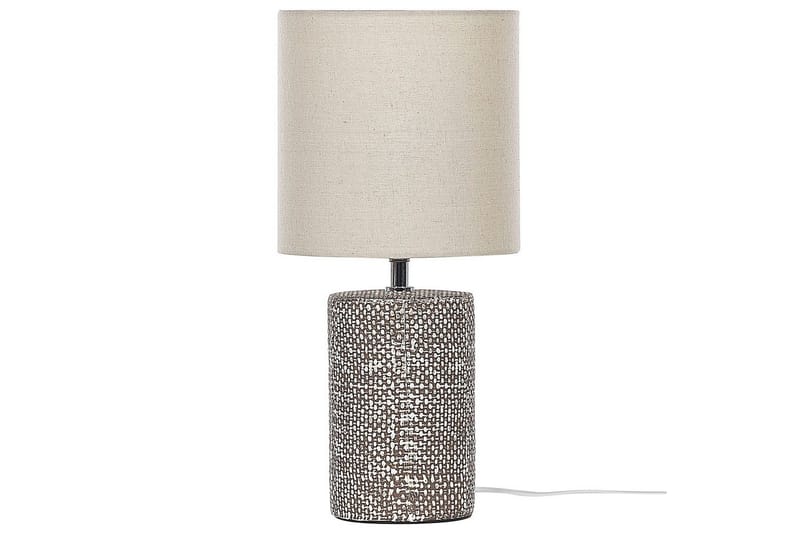 Pyskalo Bordslampa 43 cm E14 - Brun/Beige - Belysning & el - Inomhusbelysning & lampor - Sänglampor & nattduksbordslampa - Sänglampa bord