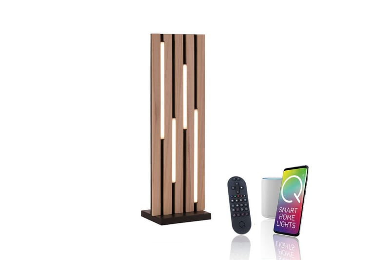 Q-Akustik Paul Neuhaus Bordslampa - Wood - Belysning & el - Inomhusbelysning & lampor - Sänglampor & nattduksbordslampa - Sänglampa bord