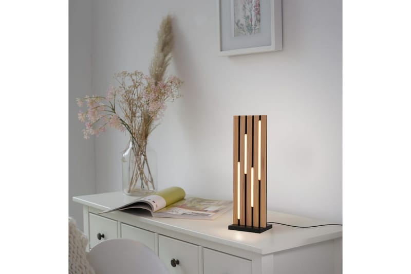 Q-Akustik Paul Neuhaus Bordslampa - Wood - Belysning & el - Inomhusbelysning & lampor - Sänglampor & nattduksbordslampa - Sänglampa bord