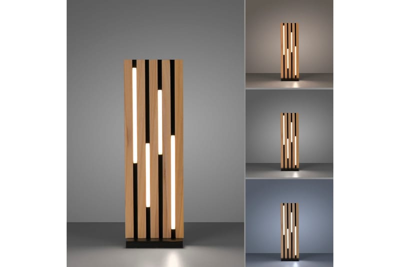 Q-Akustik Paul Neuhaus Bordslampa - Wood - Belysning & el - Inomhusbelysning & lampor - Sänglampor & nattduksbordslampa - Sänglampa bord