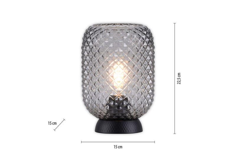 Reishi Just Light Bordslampa - Black - Belysning & el - Inomhusbelysning & lampor - Sänglampor & nattduksbordslampa - Sänglampa bord