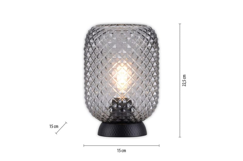 Reishi Just Light Bordslampa - Black - Belysning & el - Inomhusbelysning & lampor - Sänglampor & nattduksbordslampa - Sänglampa bord