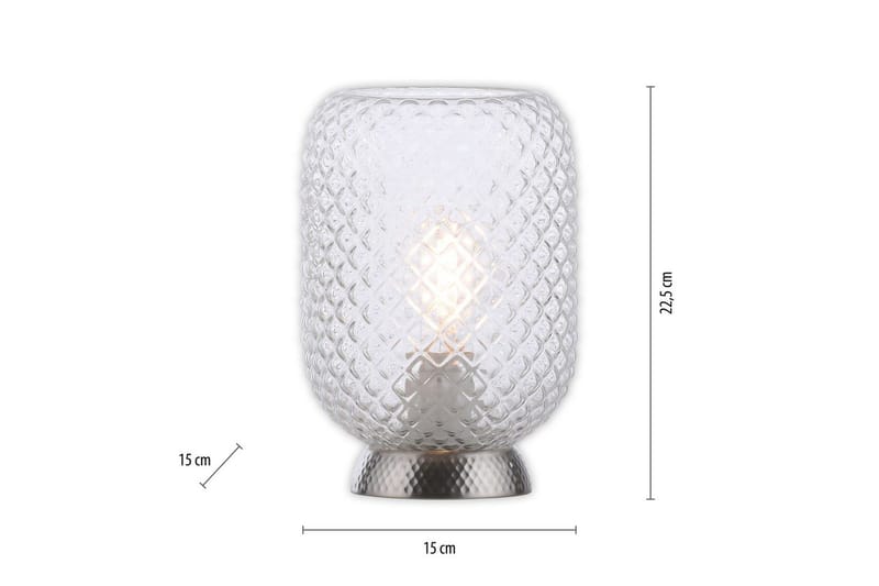 Reishi Just Light Bordslampa - Grey - Belysning & el - Inomhusbelysning & lampor - Sänglampor & nattduksbordslampa - Sänglampa bord