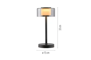 Rika Paul Neuhaus Bordslampa - Black - Belysning & el - Inomhusbelysning & lampor - Sänglampor & nattduksbordslampa - Sänglampa bord