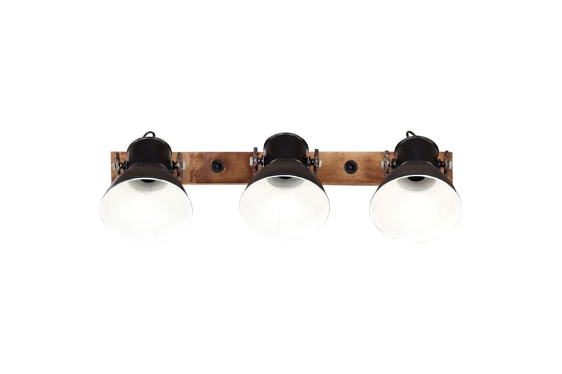 Industriell vägglampa svart 65x25 cm E27 - Svart - Sänglampa vägg - Sovrumslampa - Vägglampa - Väggarmatur