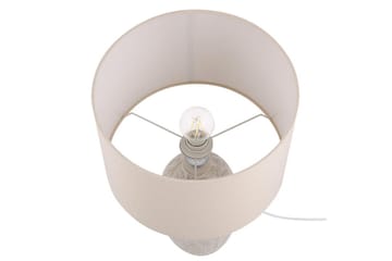Salza Bordslampa 57 cm E27 - Beige - Belysning & el - Inomhusbelysning & lampor - Sänglampor & nattduksbordslampa - Sänglampa bord