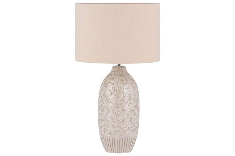 Salza Bordslampa 57 cm E27 - Beige - Belysning & el - Inomhusbelysning & lampor - Sänglampor & nattduksbordslampa - Sänglampa bord