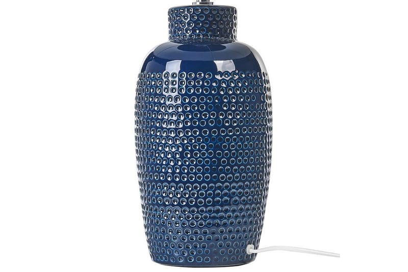 Samoste Bordslampa 53 cm E27 - Marinblå/Vit - Belysning & el - Inomhusbelysning & lampor - Sänglampor & nattduksbordslampa - Sänglampa bord