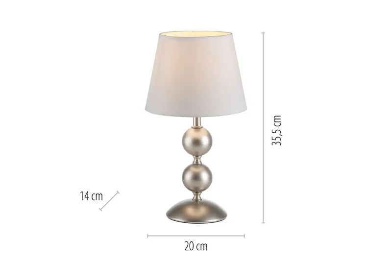 Siena Just Light Bordslampa - Bronze - Belysning & el - Inomhusbelysning & lampor - Sänglampor & nattduksbordslampa - Sänglampa bord