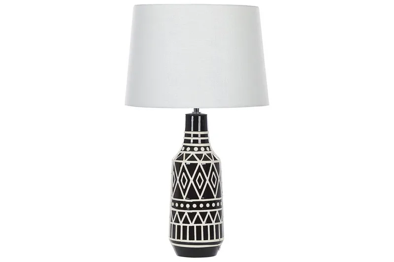 Tavolara Bordslampa 68 cm E27, Svart/Vit