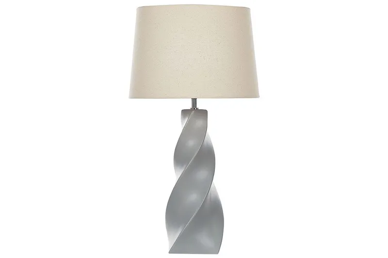 Tavra Bordslampa 71 cm E27, Grå/Beige