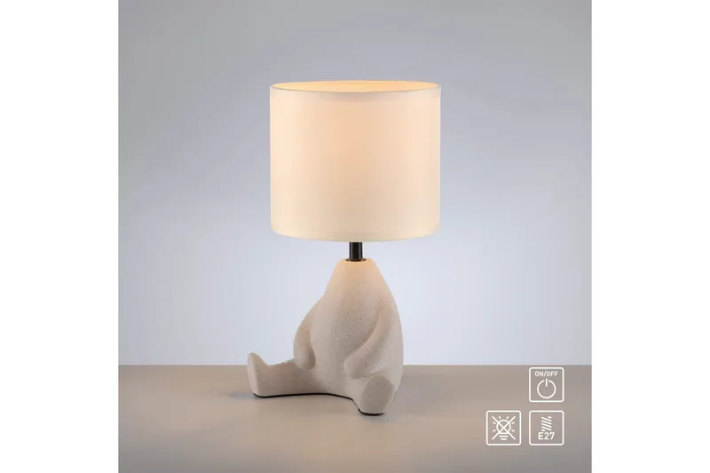 Ted Just Light Bordslampa - Beige - Belysning & el - Inomhusbelysning & lampor - Sänglampor & nattduksbordslampa - Sänglampa bord