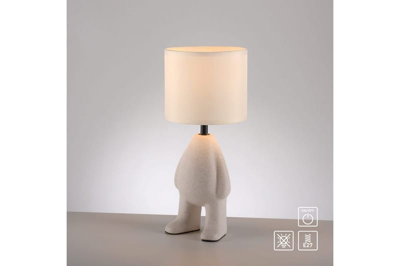 Ted Just Light Bordslampa - Beige - Belysning & el - Inomhusbelysning & lampor - Sänglampor & nattduksbordslampa - Sänglampa bord