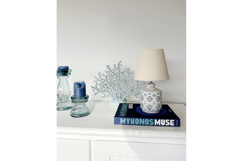 Tesoro Bordslampa 35 cm E14 - Ljusbeige - Belysning & el - Inomhusbelysning & lampor - Sänglampor & nattduksbordslampa - Sänglampa bord
