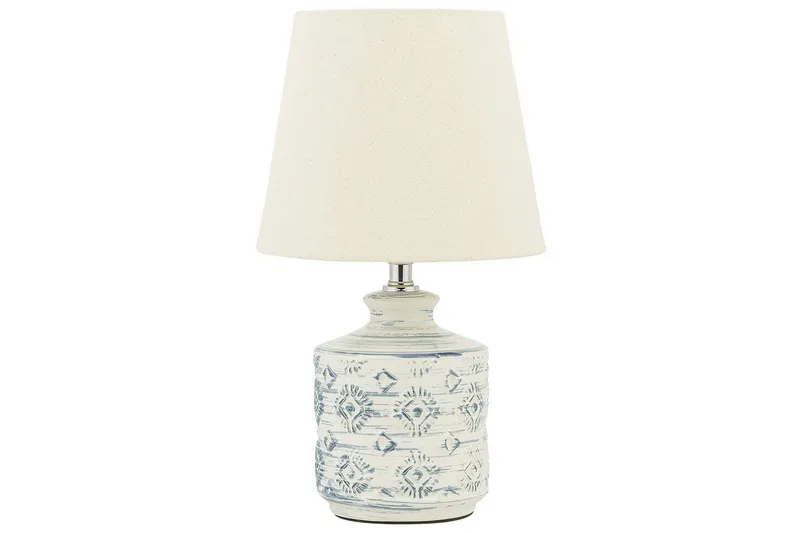 Tesoro Bordslampa 35 cm E14, Ljusbeige