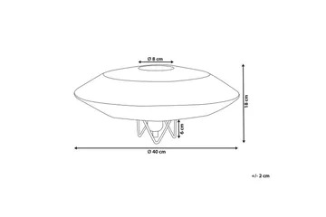 Texna Bordslampa 18 cm E27 - Naturlig - Belysning & el - Inomhusbelysning & lampor - Sänglampor & nattduksbordslampa - Sänglampa bord