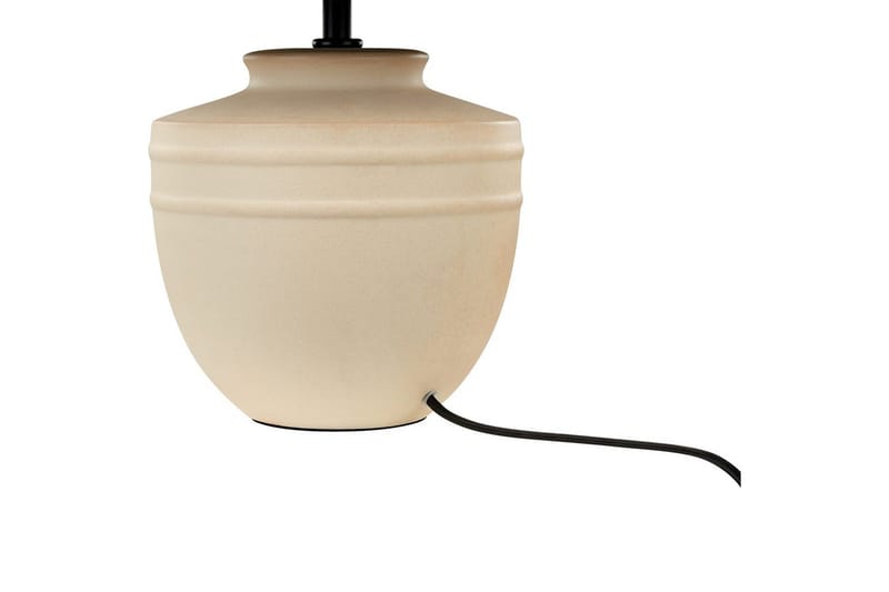 Thira Bordslampa 44 cm E27 - Beige/Svart - Belysning & el - Inomhusbelysning & lampor - Sänglampor & nattduksbordslampa - Sänglampa bord