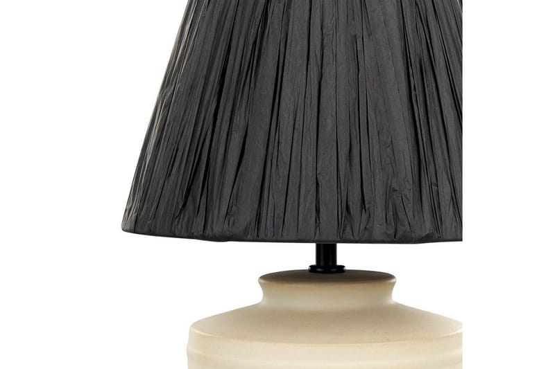 Thira Bordslampa 44 cm E27 - Beige/Svart - Belysning & el - Inomhusbelysning & lampor - Sänglampor & nattduksbordslampa - Sänglampa bord