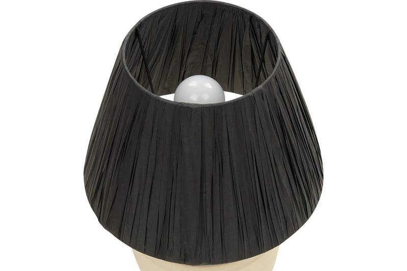 Thira Bordslampa 44 cm E27 - Beige/Svart - Belysning & el - Inomhusbelysning & lampor - Sänglampor & nattduksbordslampa - Sänglampa bord