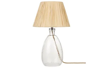Tila Bordslampa 54 cm E27 - Transparent/Natur - Belysning & el - Inomhusbelysning & lampor - Sänglampor & nattduksbordslampa - Sänglampa bord