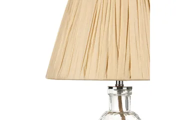 Tila Bordslampa 54 cm E27 - Transparent/Natur - Belysning & el - Inomhusbelysning & lampor - Sänglampor & nattduksbordslampa - Sänglampa bord